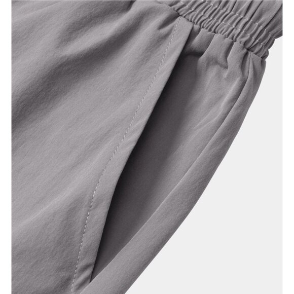 Halara Mid Rise Drawstring Casual Cargo Joggers Sz Small Grey with Pockets - Picture 6 of 8